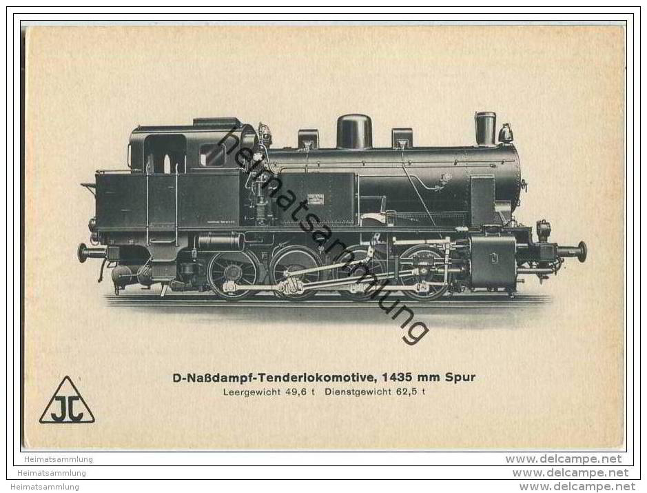 Arnold Jung Lokomotivfabrik Jungental - D-Nassdampf-Tenderlokomotive - Treni