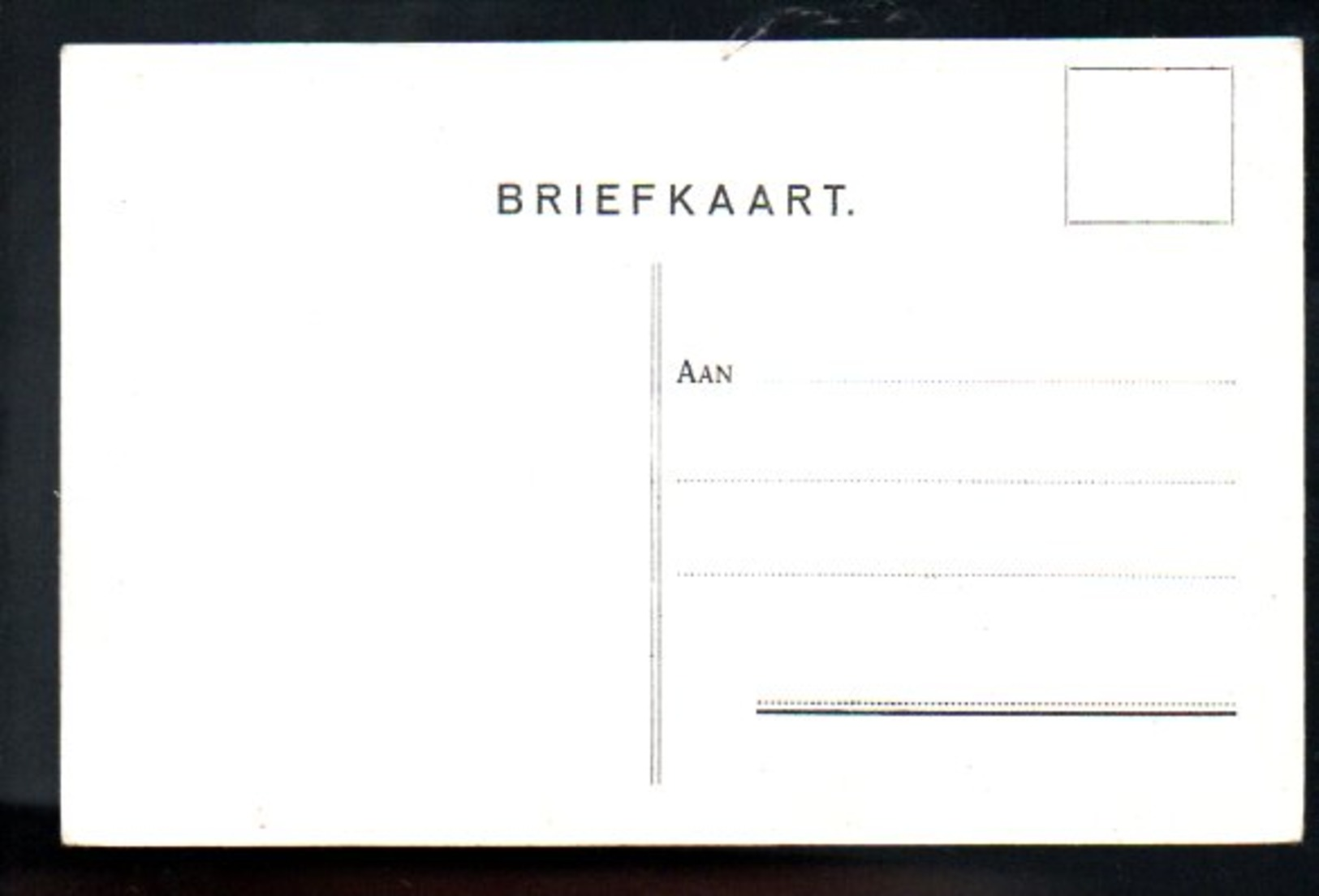 Nederland Postwissel (ALS POSTKAART) ± 1900 (k58-46) - Postzegels (afbeeldingen)