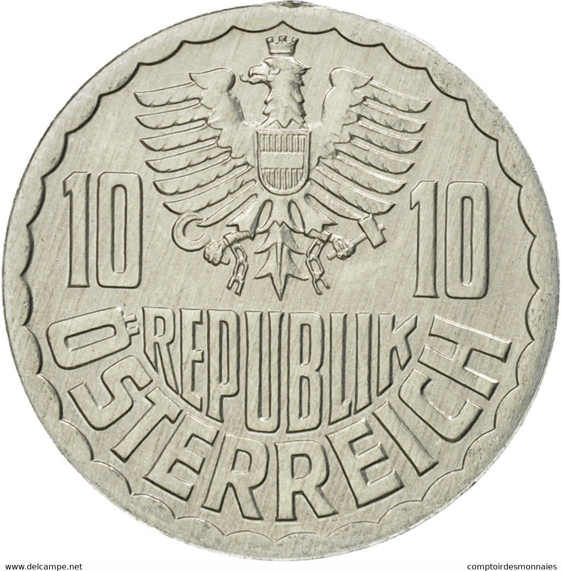 Monnaie, Autriche, 10 Groschen, 1994, Vienna, SPL, Aluminium, KM:2878 - Autriche