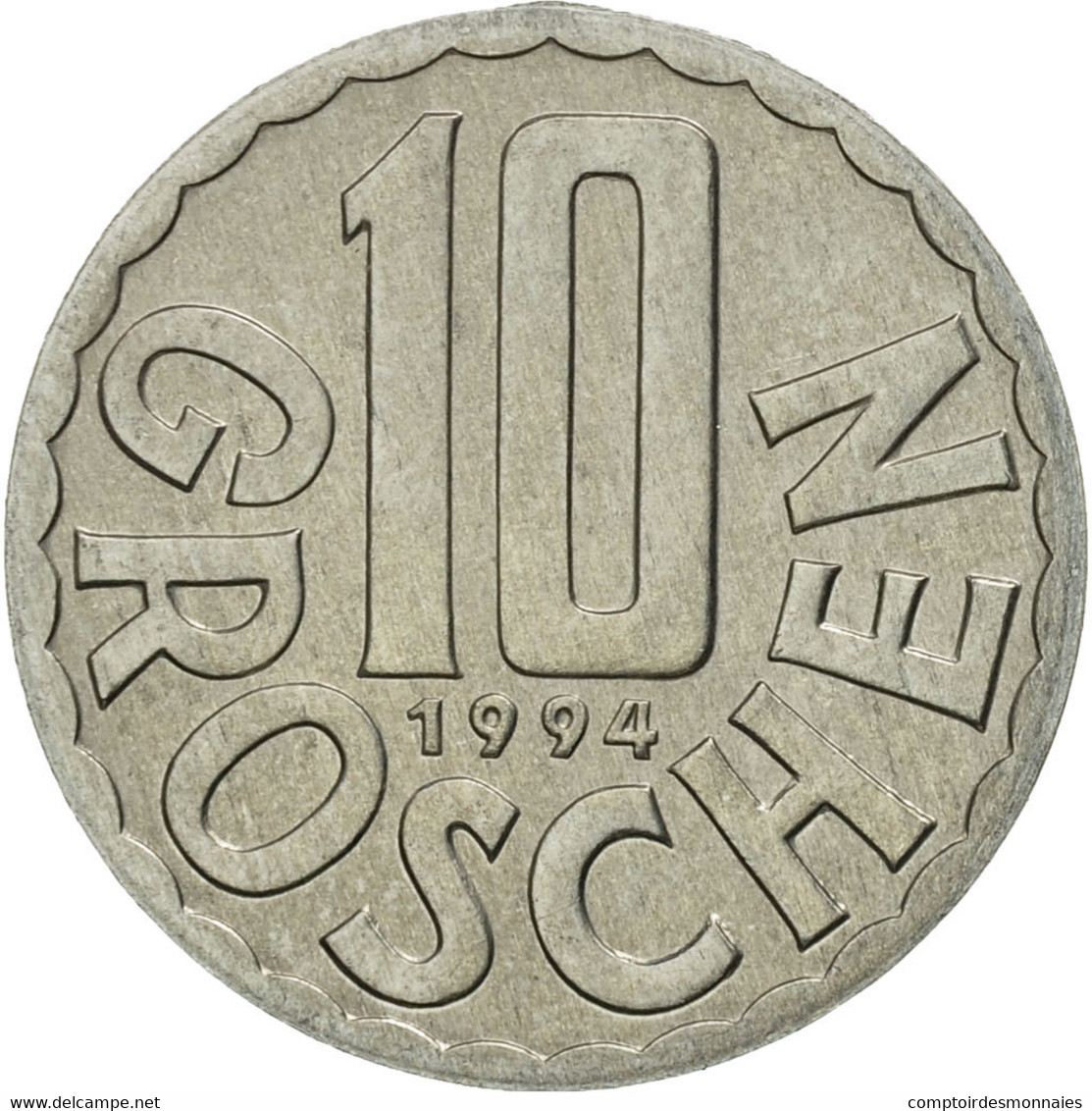 Monnaie, Autriche, 10 Groschen, 1994, Vienna, SPL, Aluminium, KM:2878 - Autriche