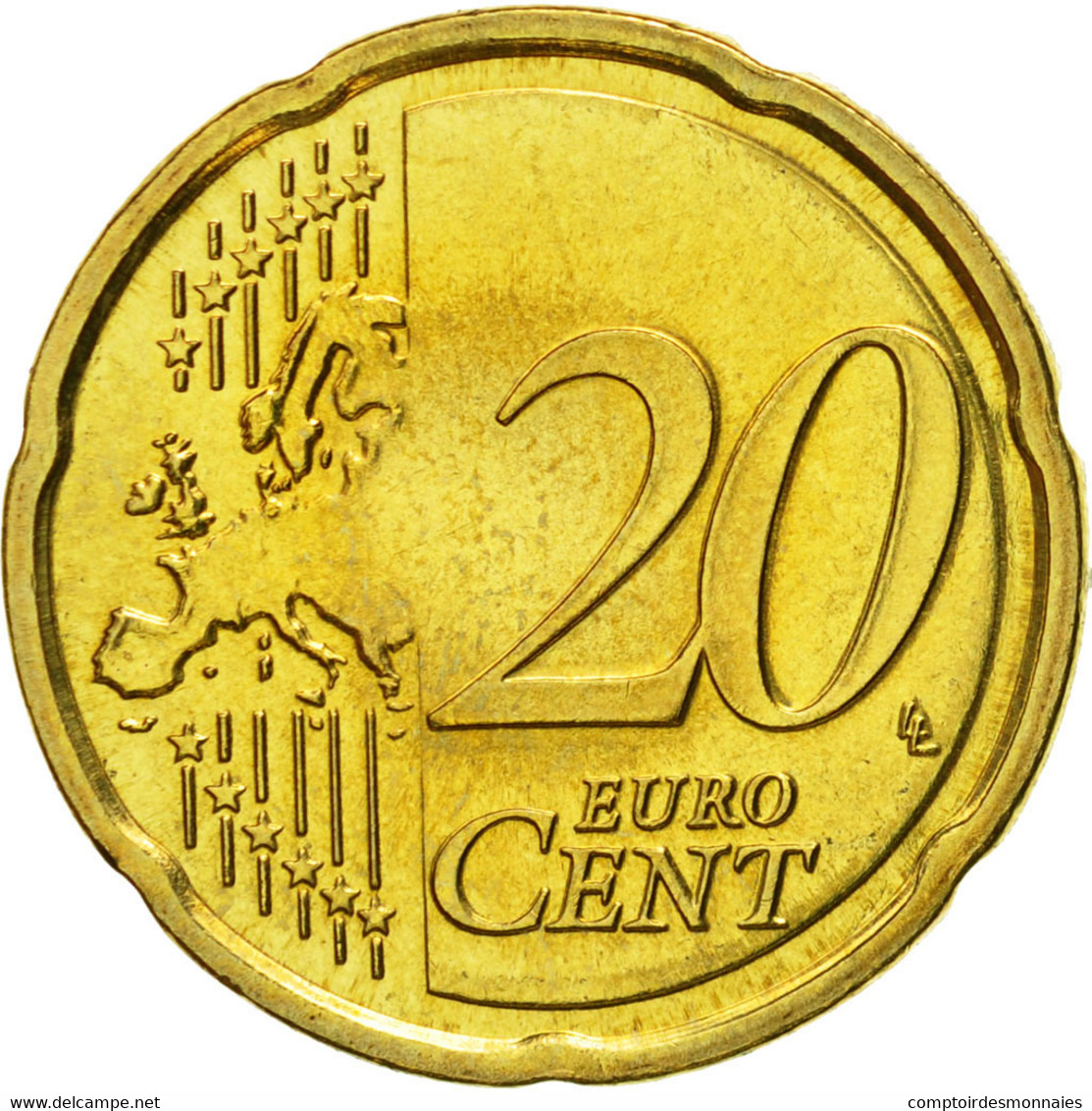 Monnaie, Lithuania, 20 Euro Cent, 2015, SPL, Laiton - Lituanie