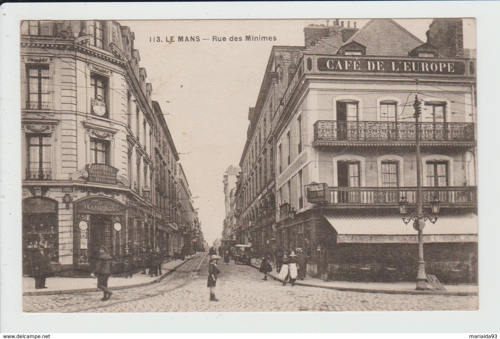 LE MANS - SARTHE - RUE DES MINIMES - Le Mans