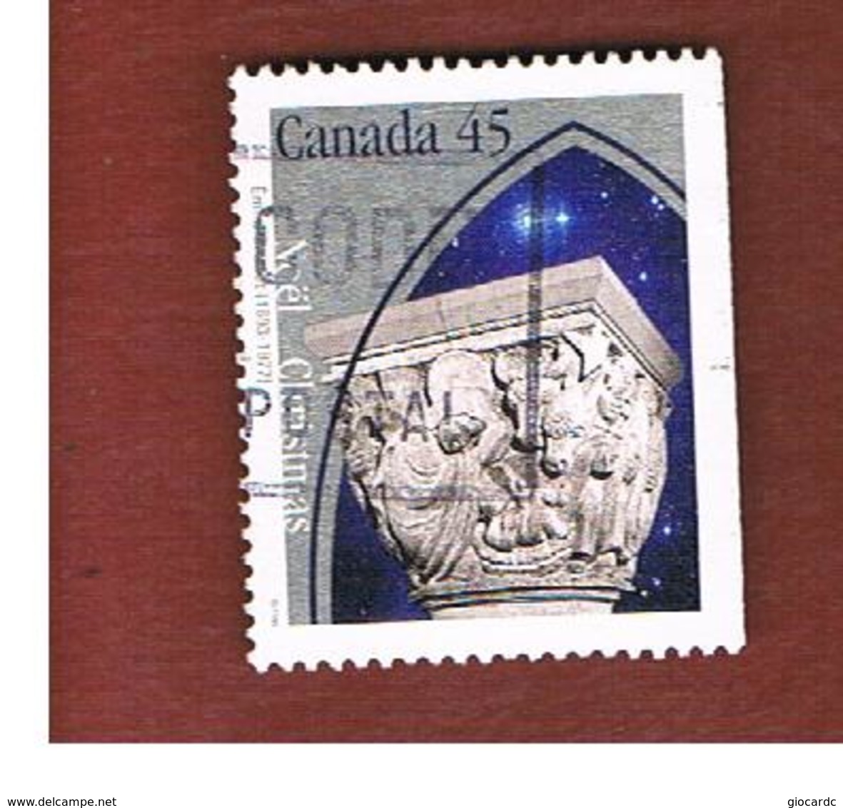 CANADA   -  SG 1668  - 1995 CHRISTMAS: NATIVITY       - USATI  (USED)° - Usati