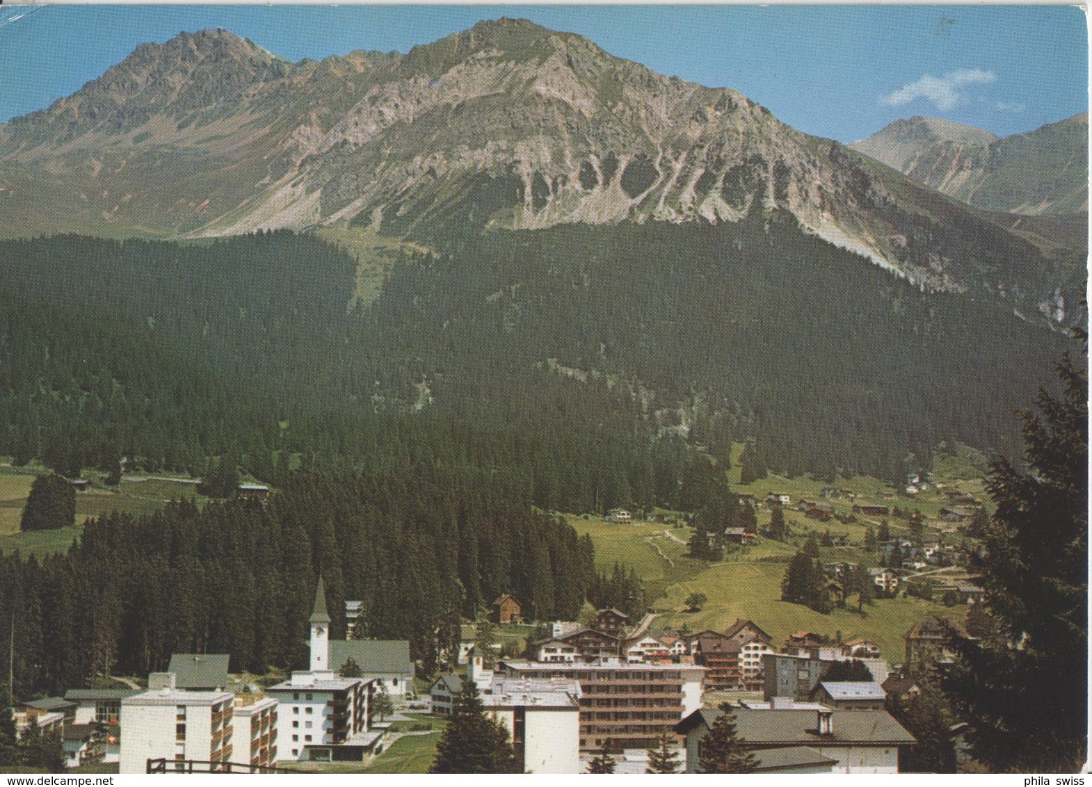 Lenzerheide Mit Parpaner Rothorn - Photo: Andr. Bergamin - Parpan