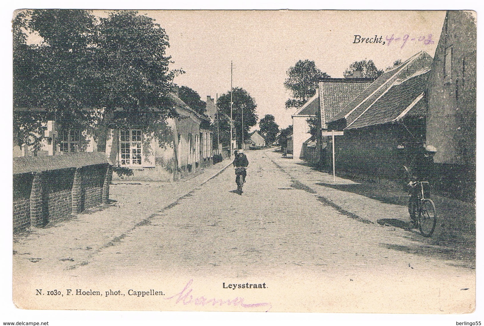 Brecht - Leysstraat 1902  (Geanimeerd) - Brecht