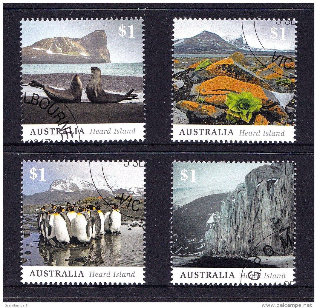 Australia 2017 Heard Island Set Of 4 CTO - Oblitérés