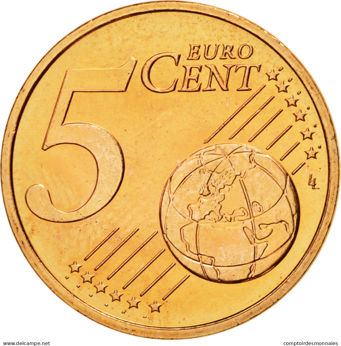 Latvia, 5 Euro Cent, 2014, FDC, Copper Plated Steel, KM:152 - Lettonie