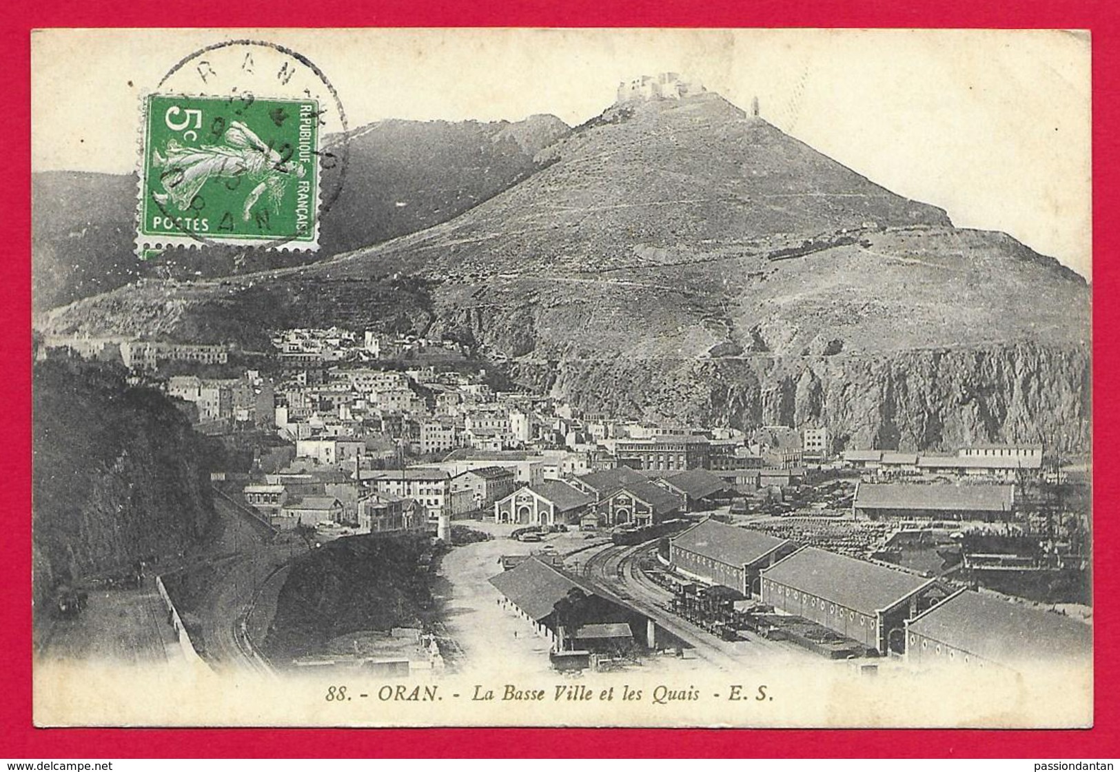 CPA Algérie - Oran - La Basse Ville Et Les Quais - Oran