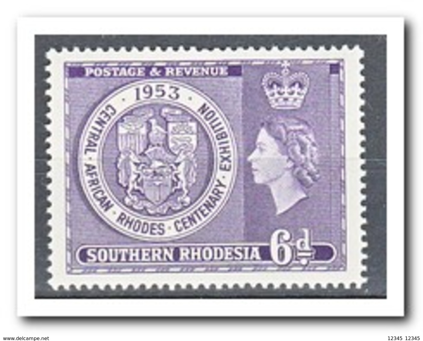 Zuid Rhodesië 1953, Postfris MNH, Queen Elisabeth II - Zimbabwe (1980-...)