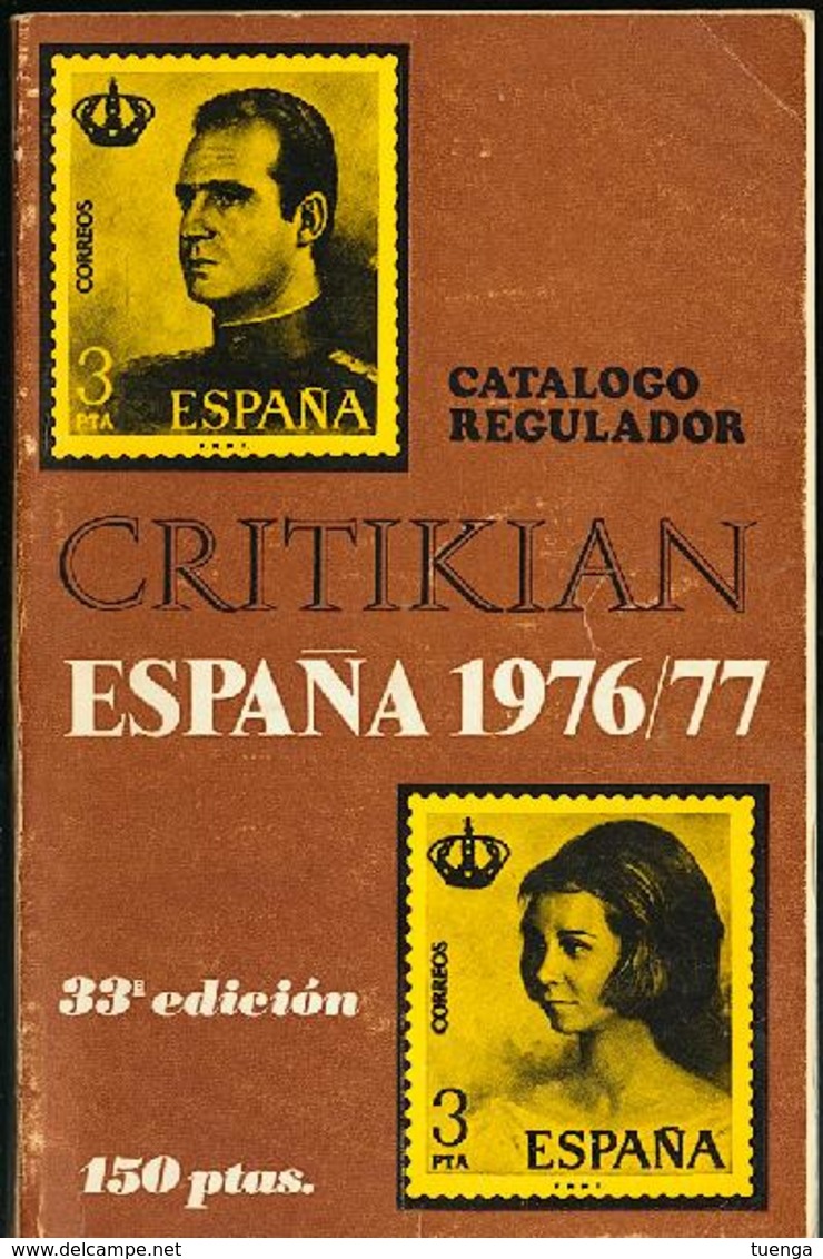 CATÁLOGO REGULADOR. CRITIKIAN ESPAÑA 1976-77. 33º EDICIÓN - Spanje