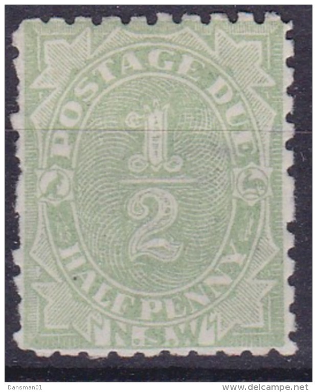 New South Wales Postage Due Sc J1 Mint Hinged - Mint Stamps