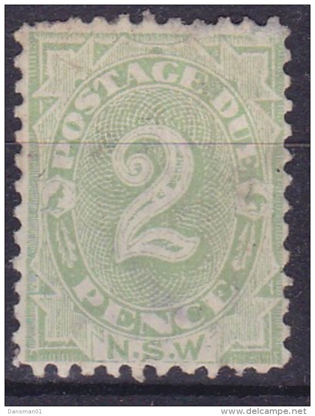 New South Wales Postage Due Sc J3 Mint Hinged P. 11 - Mint Stamps