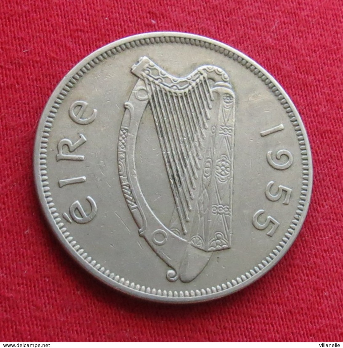 Ireland 1/2 Crown 2 Shilling 6 Pence 1955 KM# 16a  Irlanda Irlande Ierland Eire - Irlande