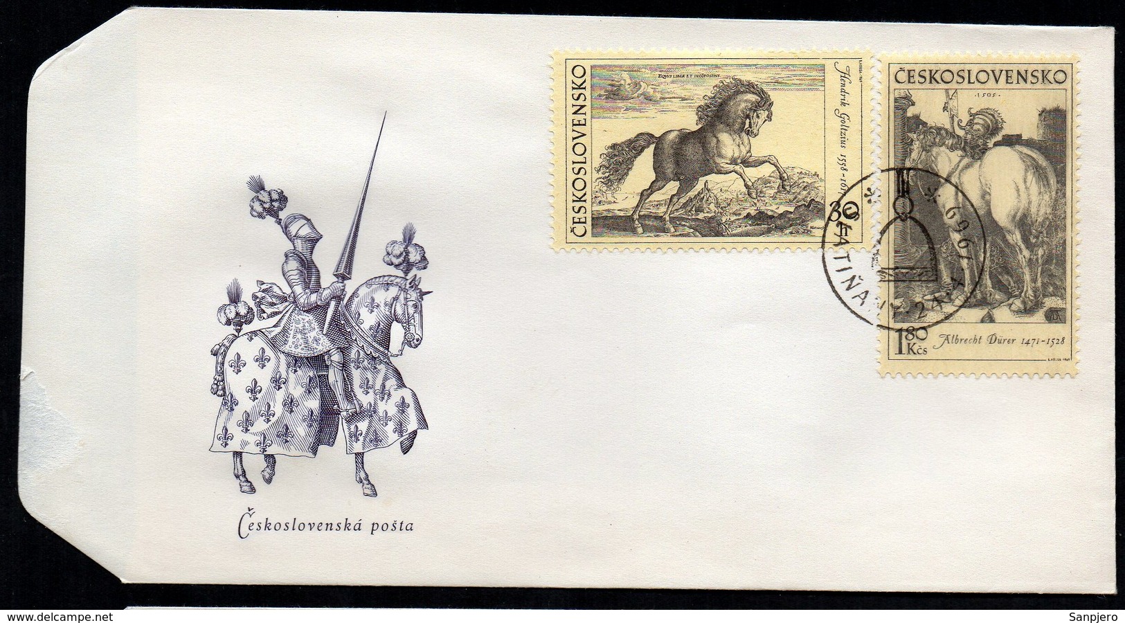 CZECHOSLOVAKIA 1969. COVER ALBRECHT DÜRER 1471-1528 - Storia Postale