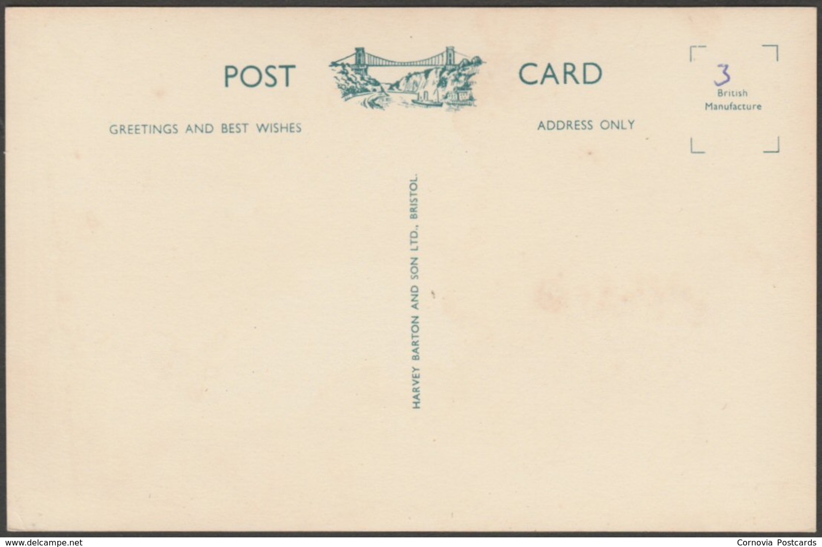 General View, St Ives, Cornwall, C.1960 - Harvey Barton Postcard - St.Ives
