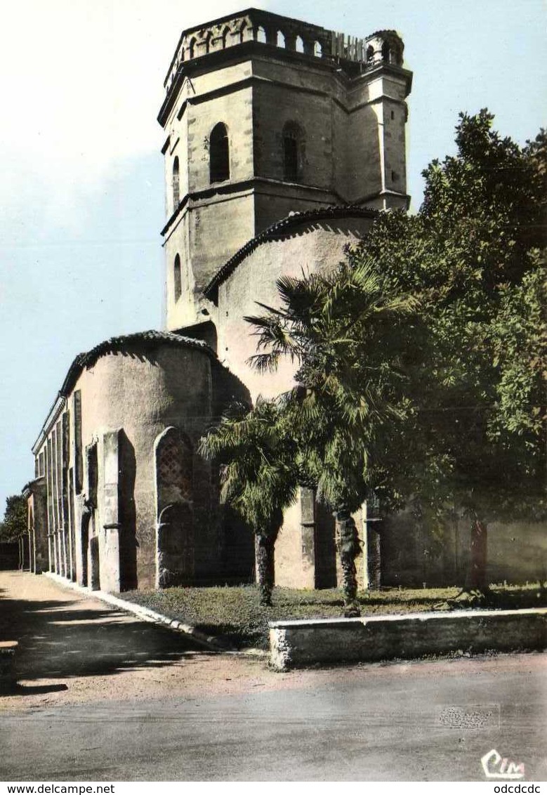 CPSM  Grand Format MAUBOURGUET  La Vielle Eglise Monument Historique RV - Maubourguet