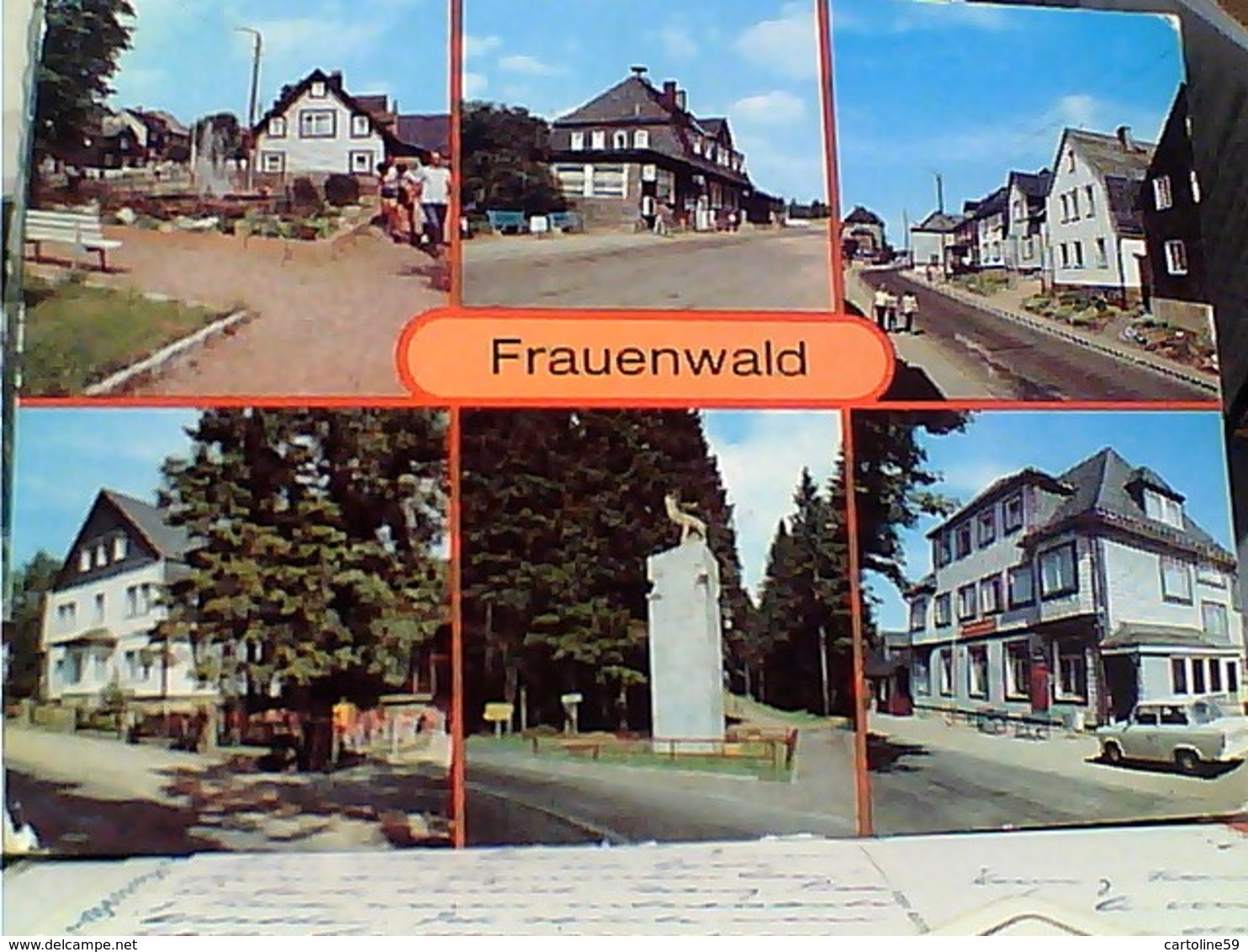 GERMANY DEUTSCHLAND  FRAUENWALD LLMENAU VB1985 GU3087 - Ilmenau