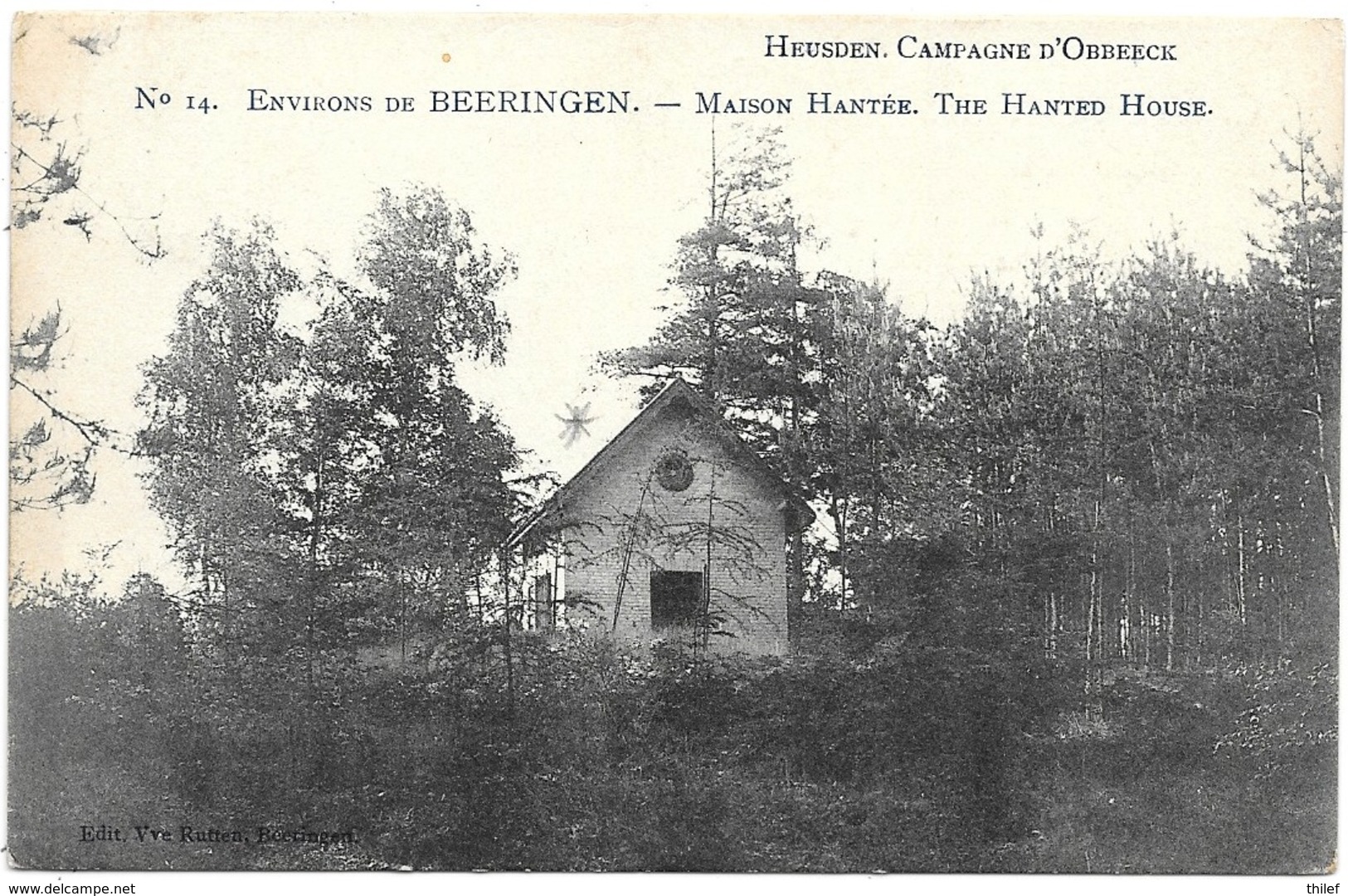 Heusden NA3: Campagne D'Obbeeck. Maison Hantée 1909 - Beringen