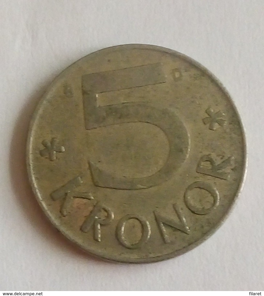 5 KRONOR,1990 - Schweden