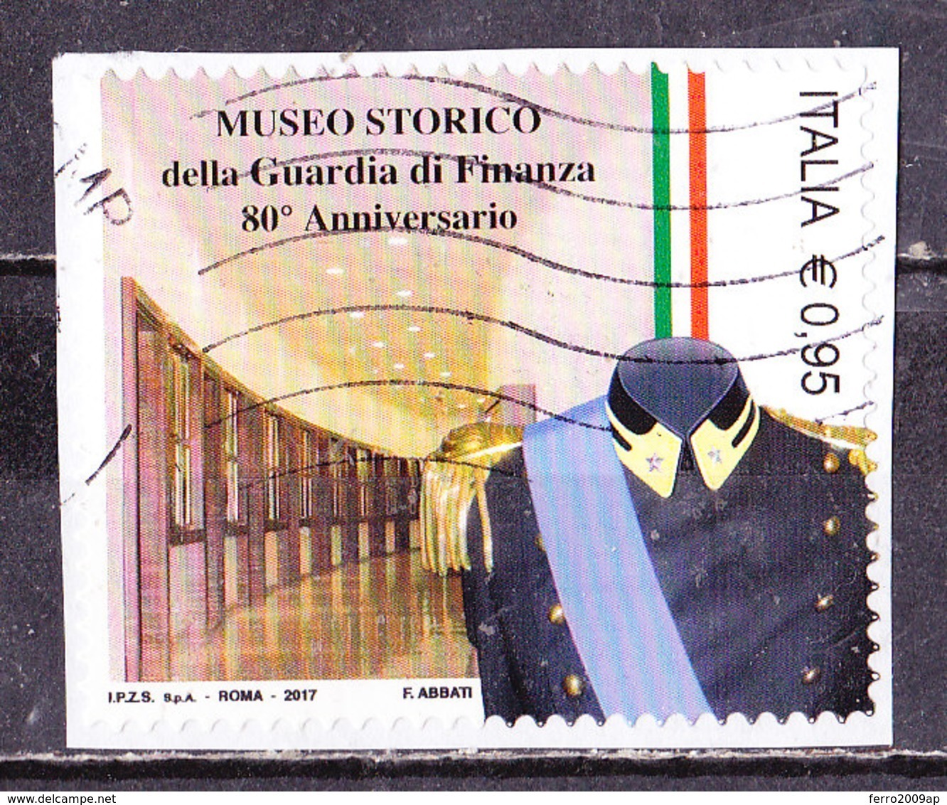 Italia 2017-Guardia Finanza - Frammento - 2011-20: Oblitérés