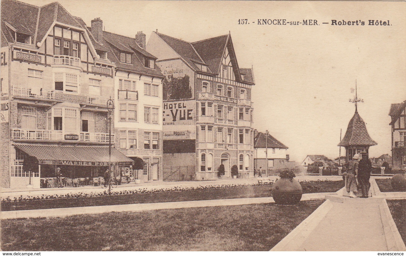 °°°   KNOCKE / ROBERT'S HOTEL  °°°       ////   REF AOUT 18 / N° 7099 - Autres & Non Classés