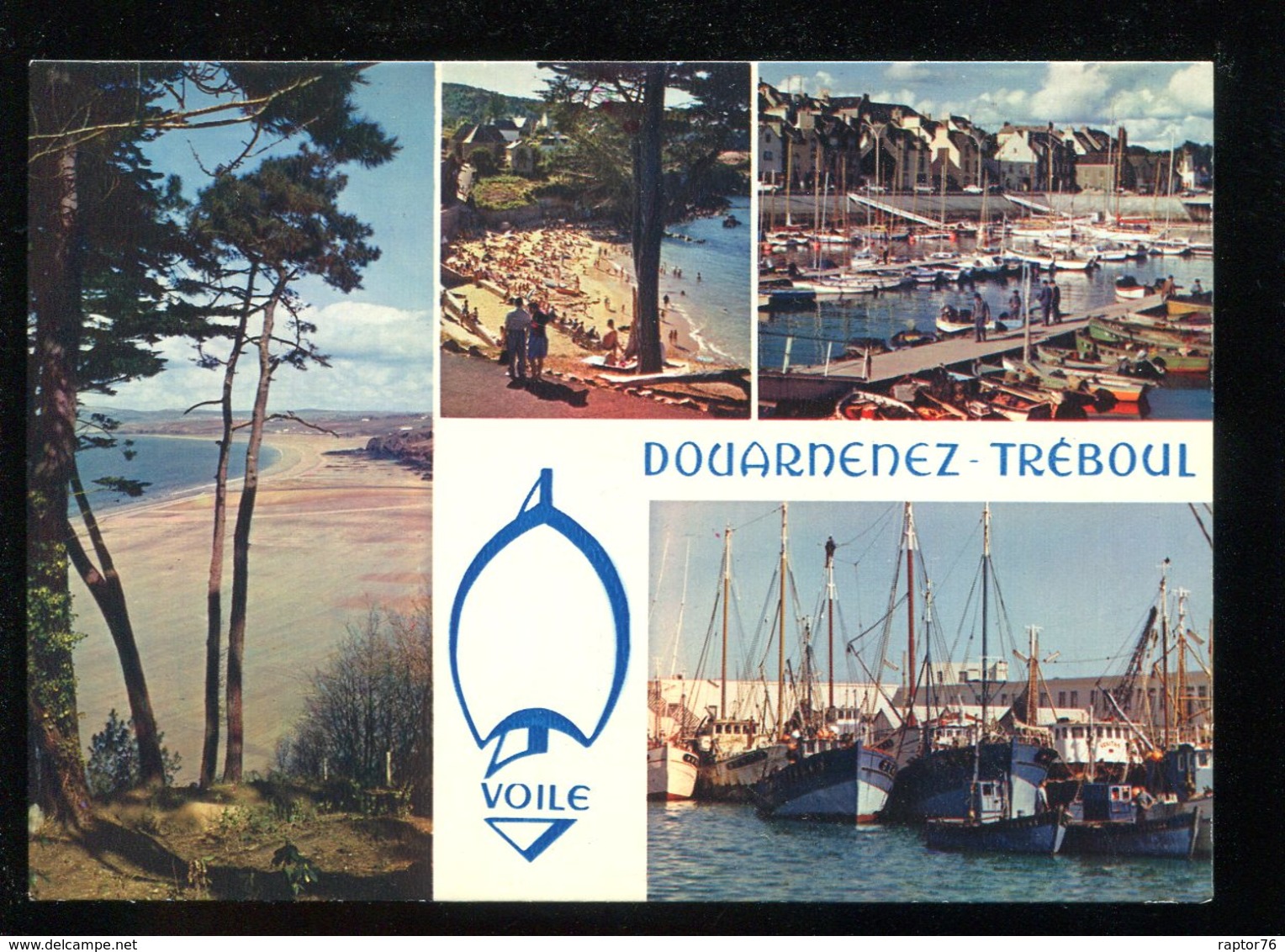 CPM 29 DOUARNENEZ TREBOUL  Multi Vues - Tréboul