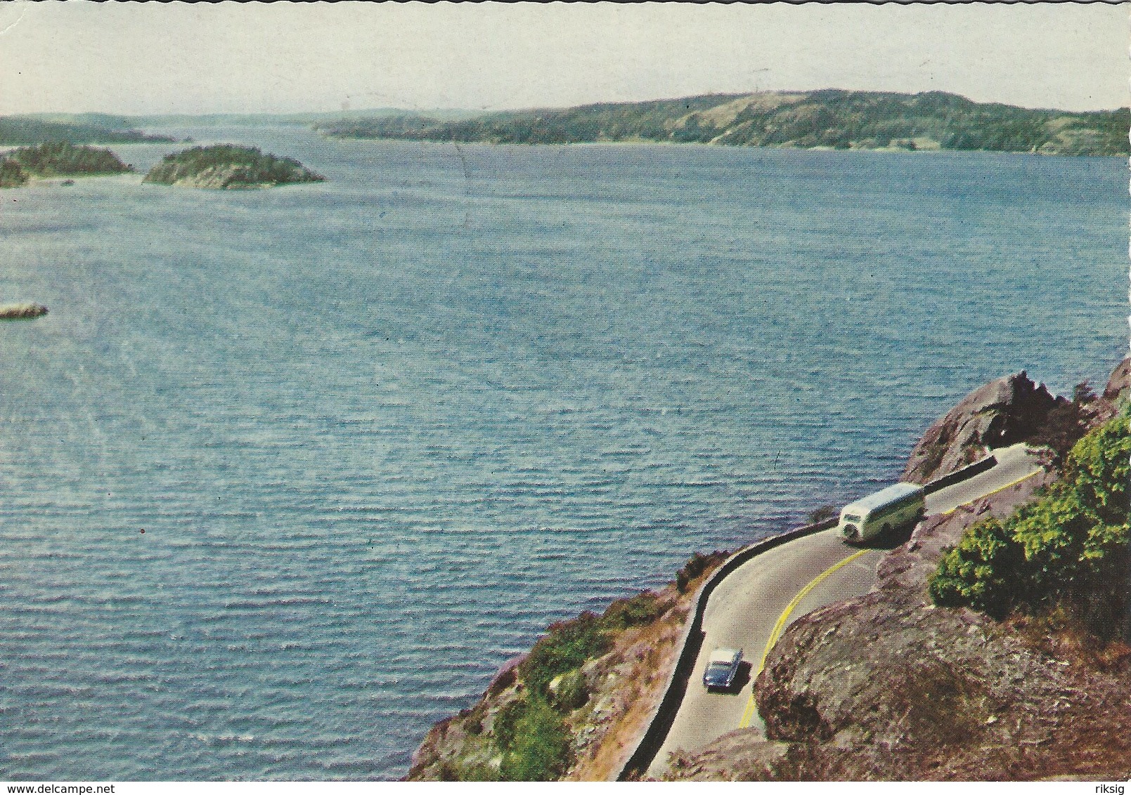 Uddevalla - Byfjorden. Sweden.   Sent To Denmark 1961.  # 07866 - Sweden