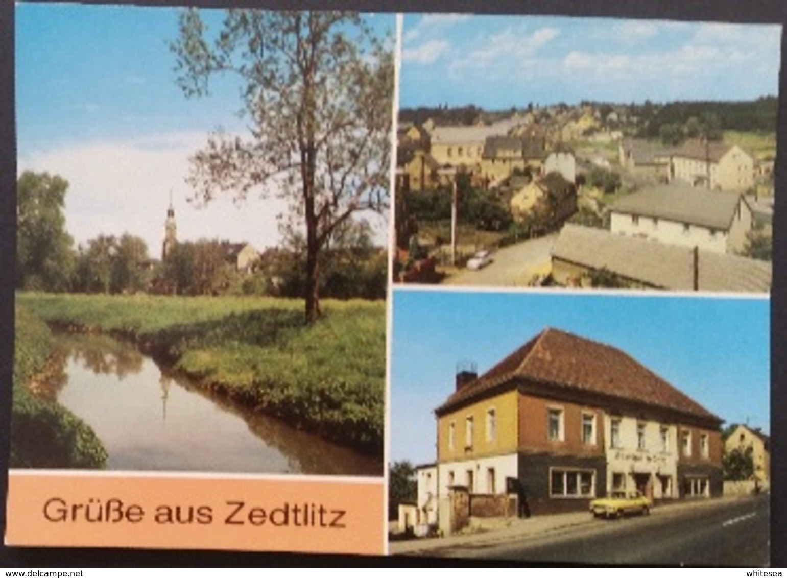 Ak DDR - Zedtlitz - Ortsansicht - Borna