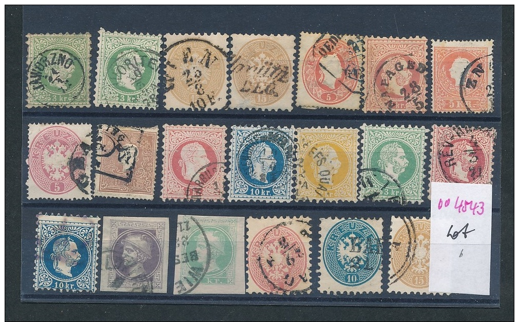 Österreich   Nettes Lot      (oo4543 ) Siehe Scan ! - Used Stamps