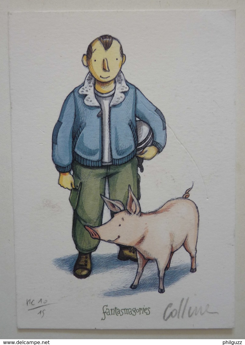 EX LIBRIS FANTASMAGORIES - COLLINE TUEUR DE COCHON 2002 XL - Illustrateurs J - L