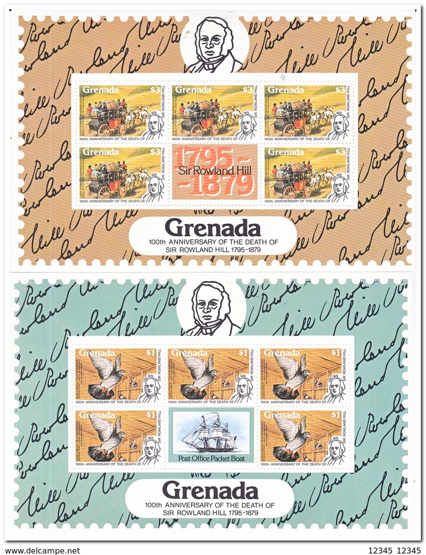 Grenada 1979, Postfris MNH, Rowland Hill - Grenada (1974-...)