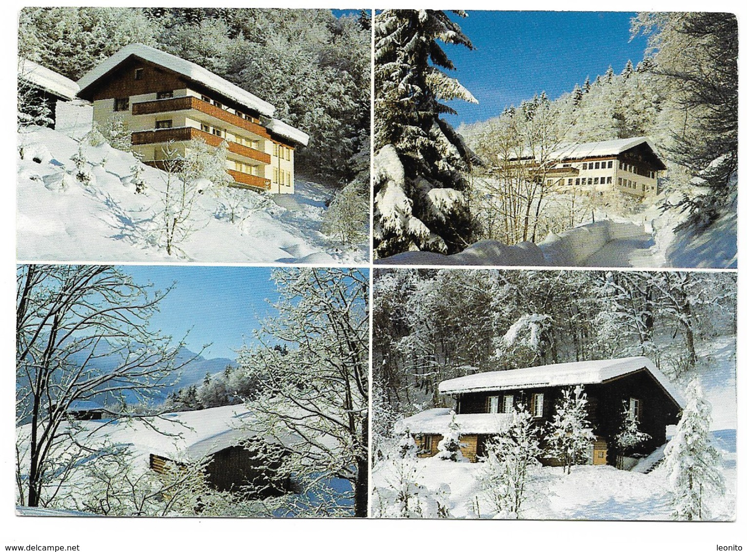 SEEWIS GR Jugendhaus Nebenhaus Haupthaus Massenlager 1987 - Seewis Im Prättigau