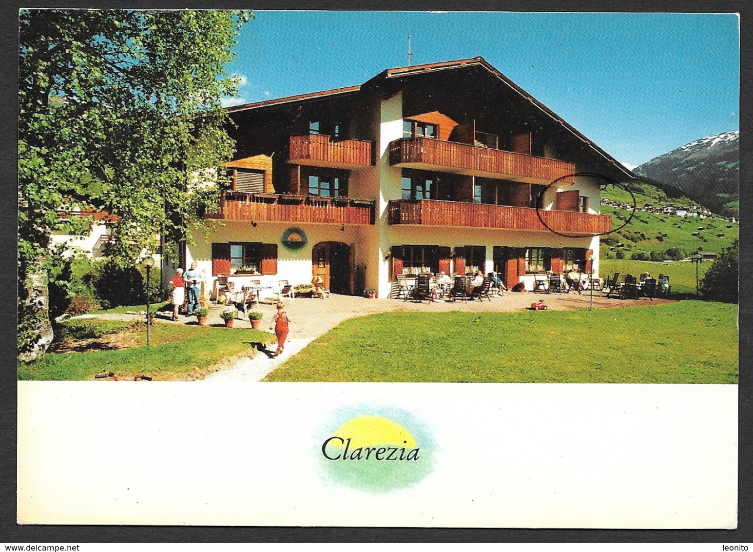 WALTENSBURG GR Surselva Hotel Pension CASA CLAREZIA 1999 - Waltensburg/Vuorz