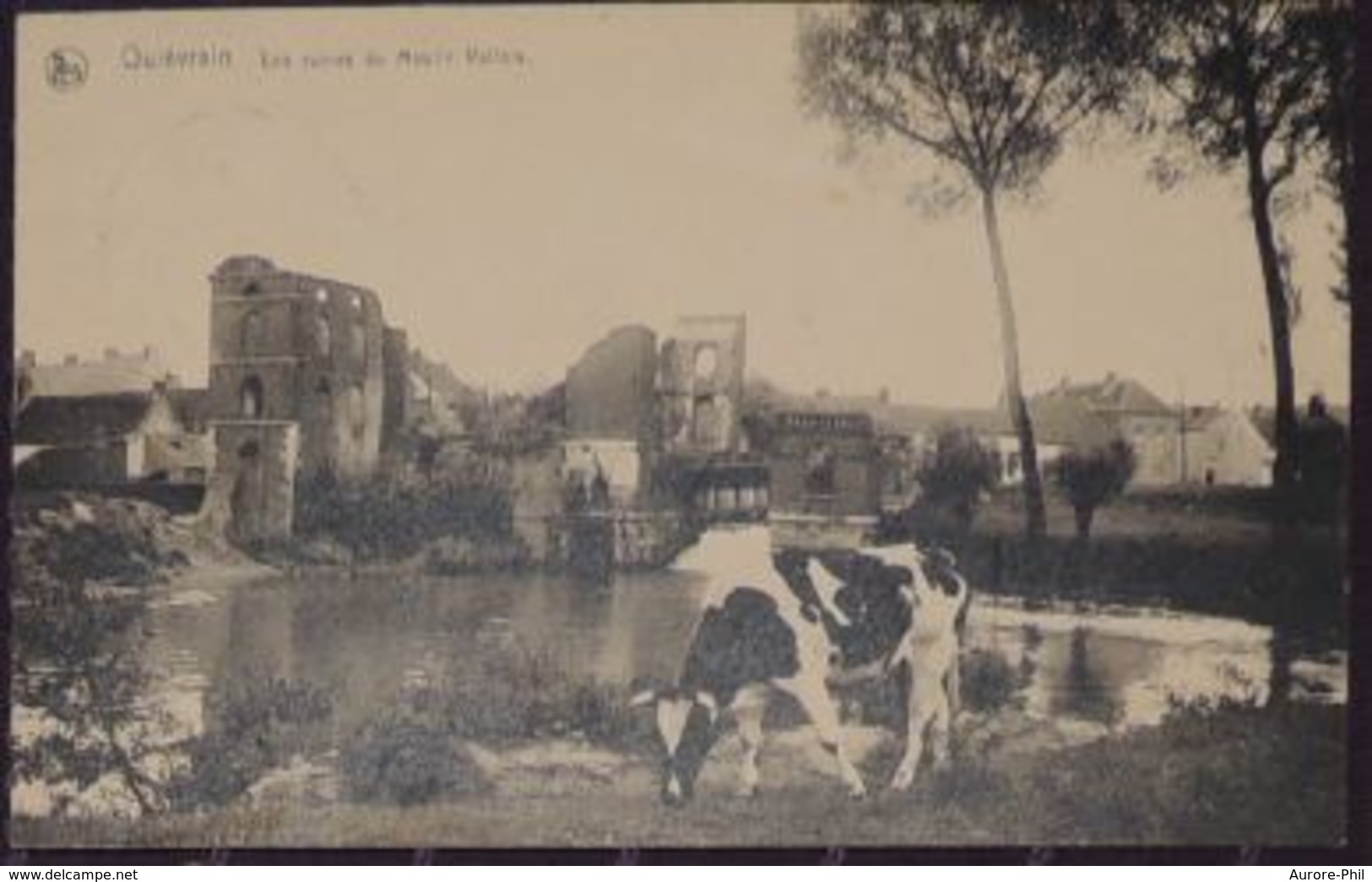 Quiévrain Les Ruines Du Moulin Vallois - Quiévrain
