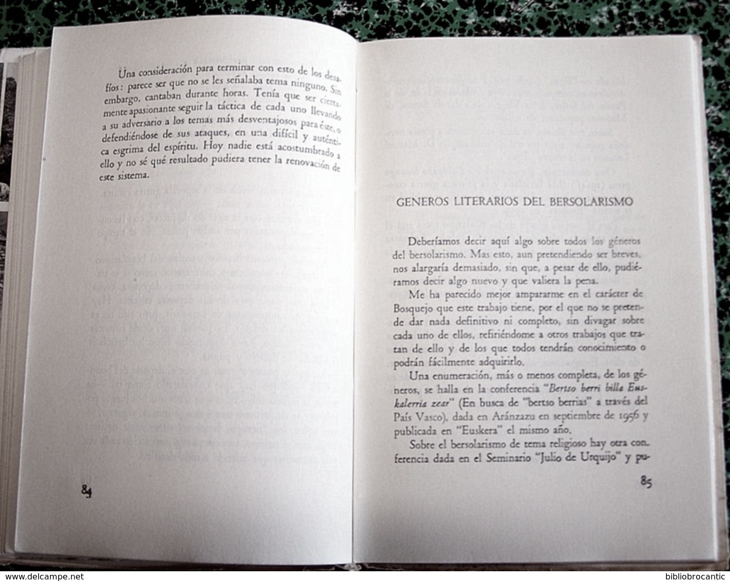 * BOSQUEJO DE HISTORIA DEL BERSOLARISMO *- por ANTONIO ZAVALA S. I. - E-O-1964