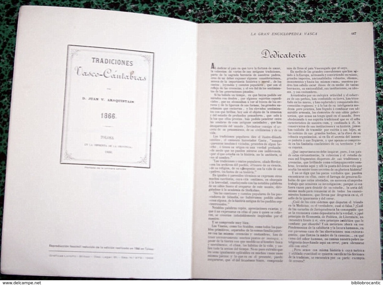 " TRADICIONES VASCO-CANTABRAS Por JUAN VICENTE DE ARAQUISTAIN - Ontwikkeling