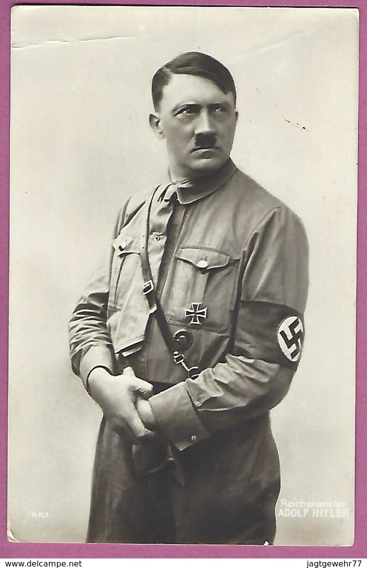 Orig. Foto AK, Führer ,Hitler In Uniform - Guerre 1939-45