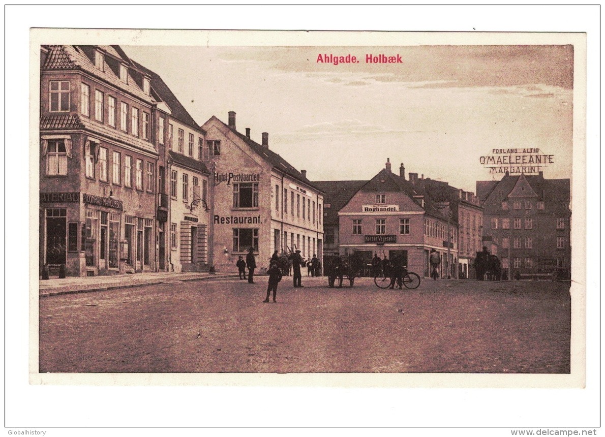 DE1454  DENMARK  AHLGADE HOLBAEK   POSTCARD - Denmark