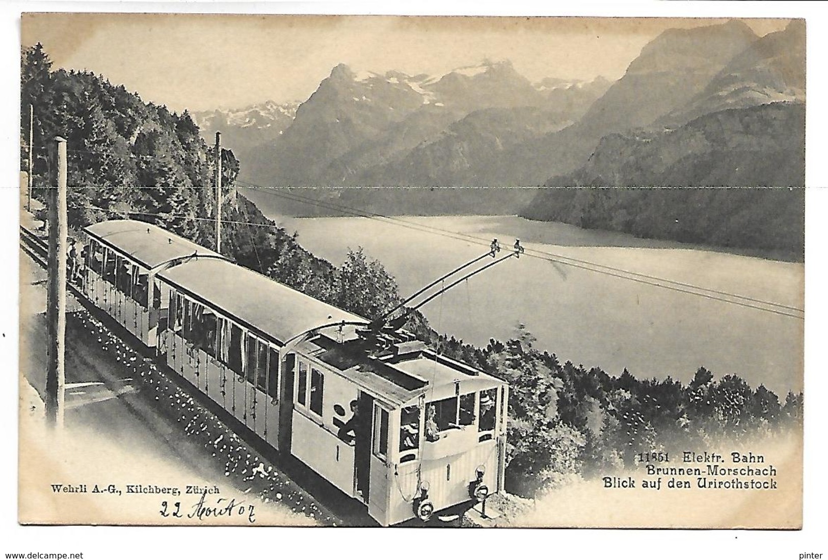 SUISSE - Elektr. Bahn Brunnen Morschach - Train - Morschach