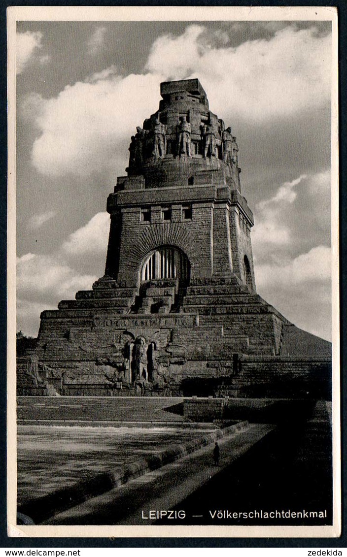 B5883 - Stempel - Messhaus Reichsmessestadt Leipzig Völkerschlachtdenkmal Denkmal - Sonderstempel - R.S.i.L. - Maschinenstempel (EMA)