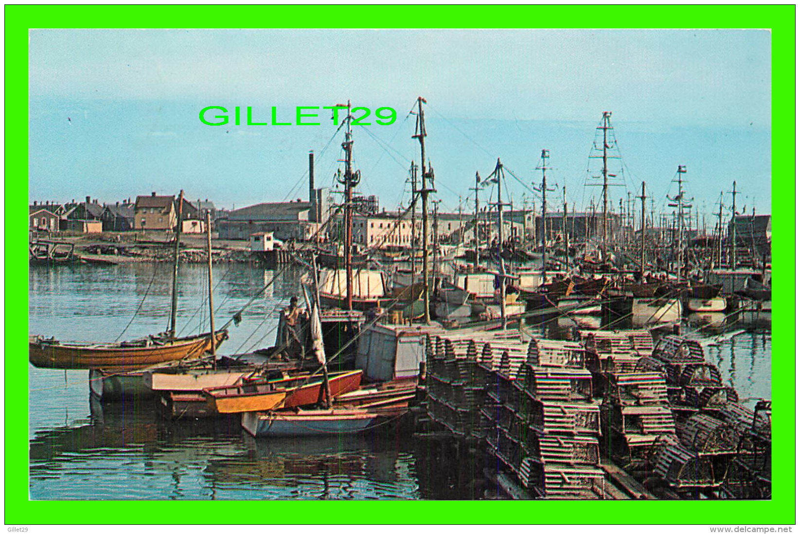 GLACE BAY, NOVA SCOTIA - FISHING FLEET - TRAVEL IN 1966 -  C. &amp; G. MACLEOD LTD - - Autres & Non Classés