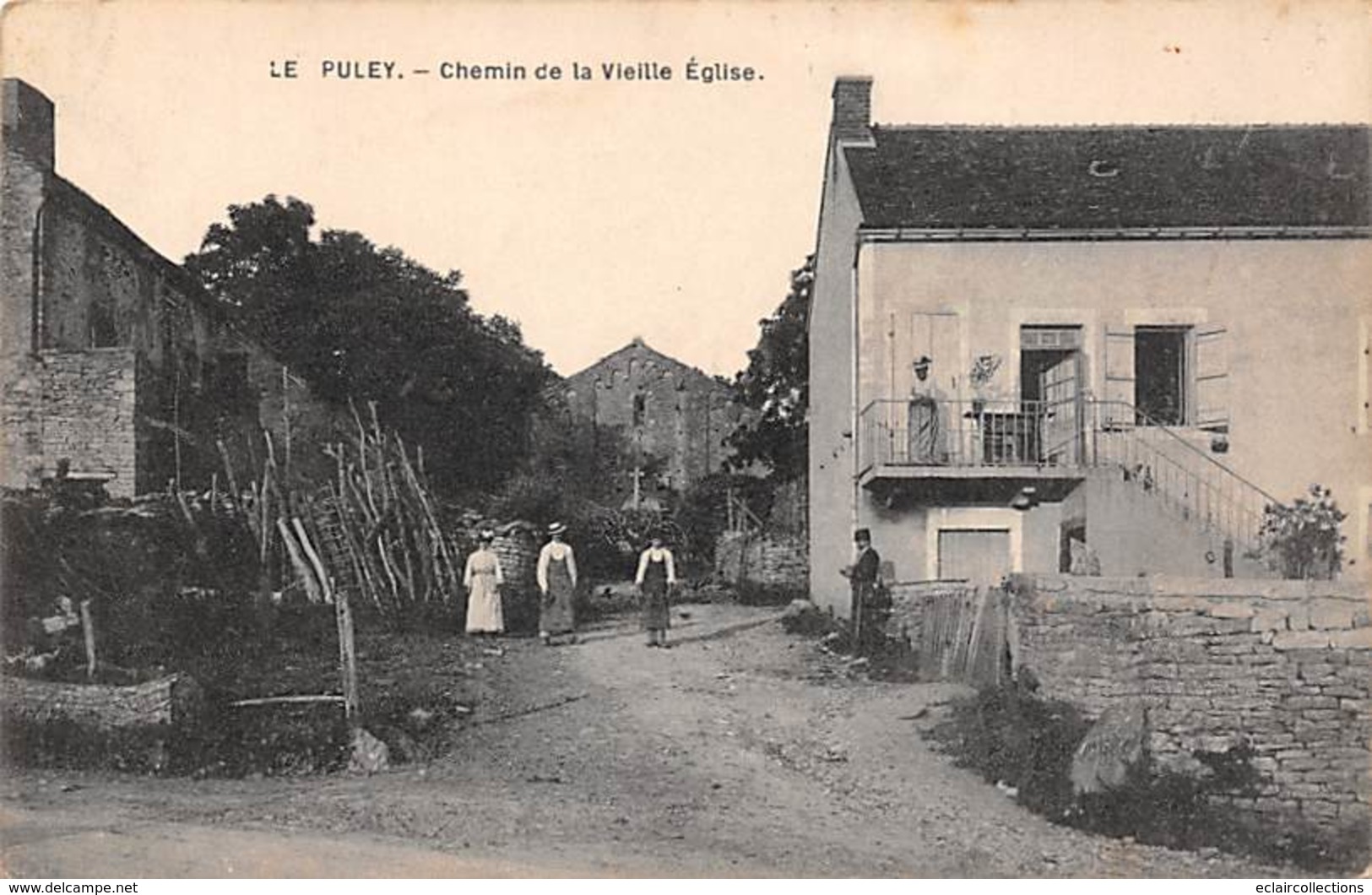 Le Puley          71      Chemin De La Vieille église           (voir Scan) - Andere & Zonder Classificatie