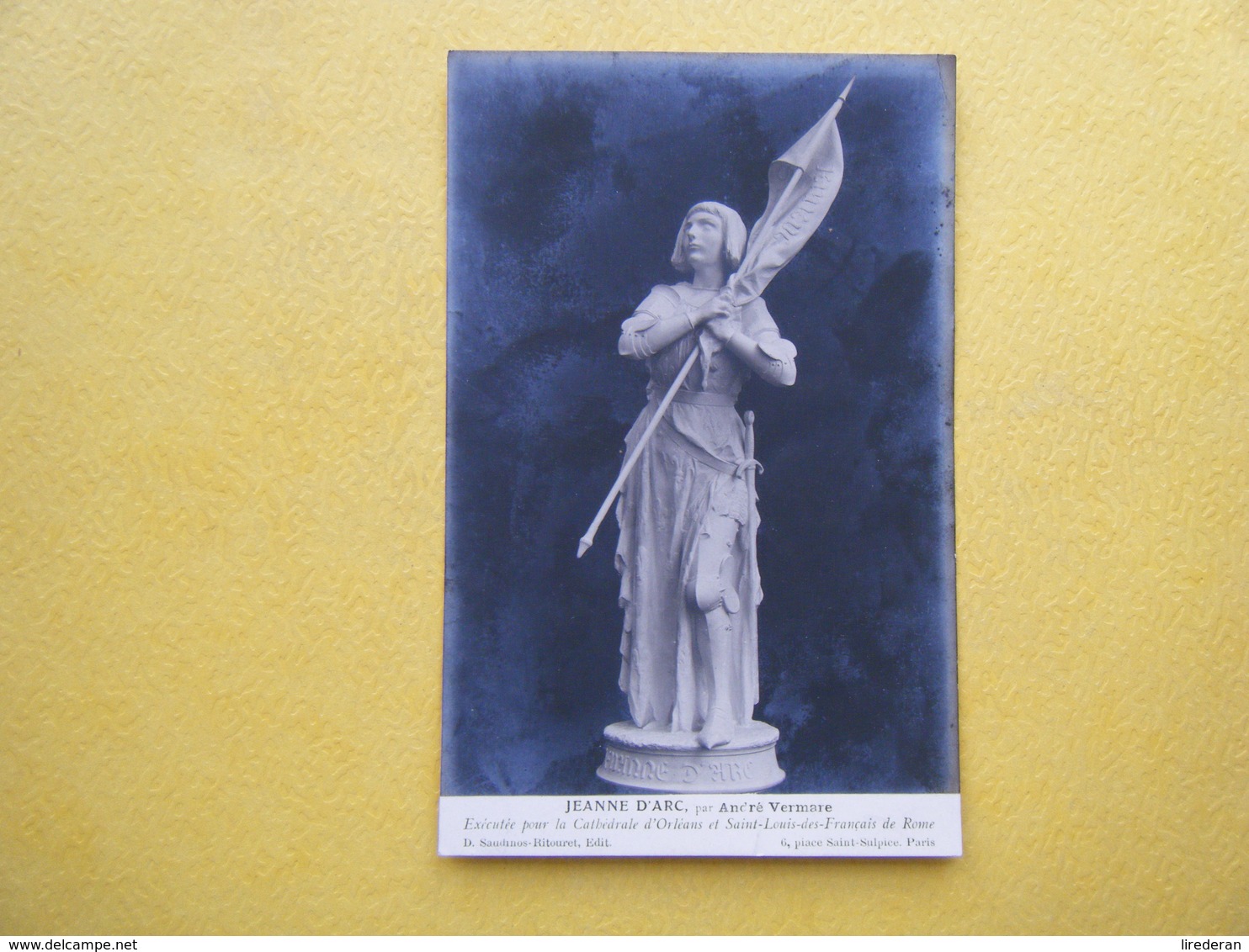 ORLEANS. La Cathédrale Sainte Croix. La Statue De Jeanne D'Arc Par André Vermare. - Orleans
