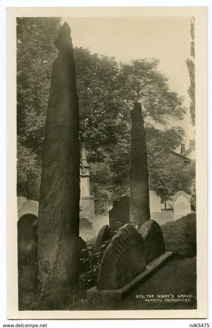 LAKE DISTRICT : THE GIANT'S GRAVE, PENRITH CHURCHYARD (ABRAHAM'S SERIES) - Penrith