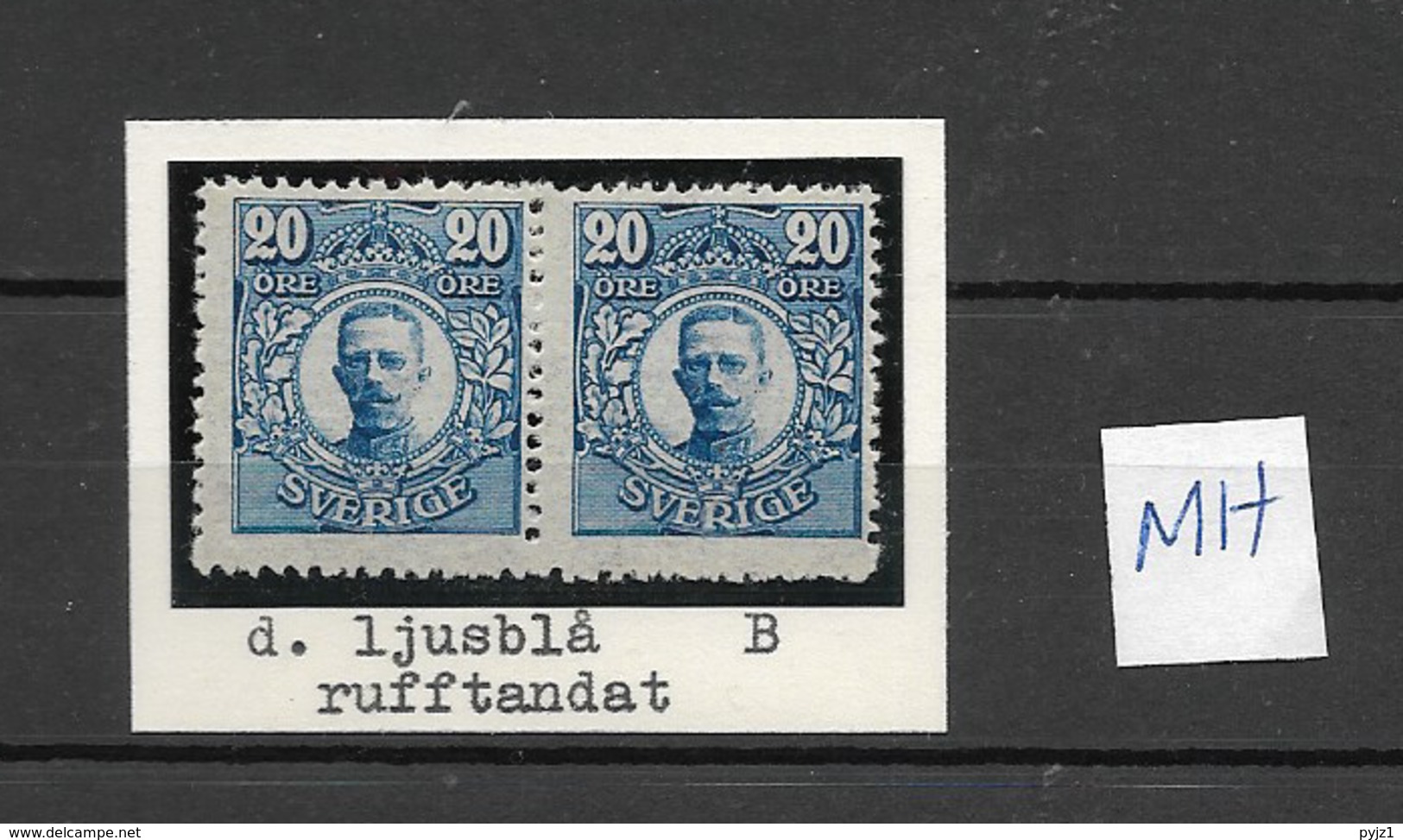 1911 MH Sweden, - Ongebruikt