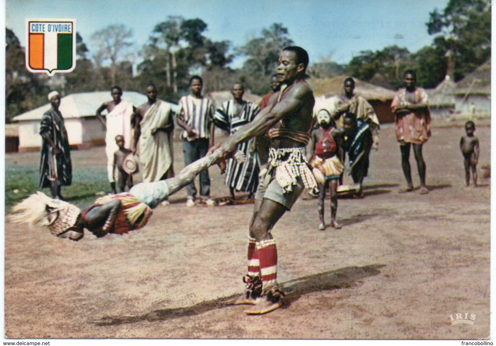 COTE D'IVOIRE - DANSEUR ACROBATIQUE GUERE' - Costa D'Avorio