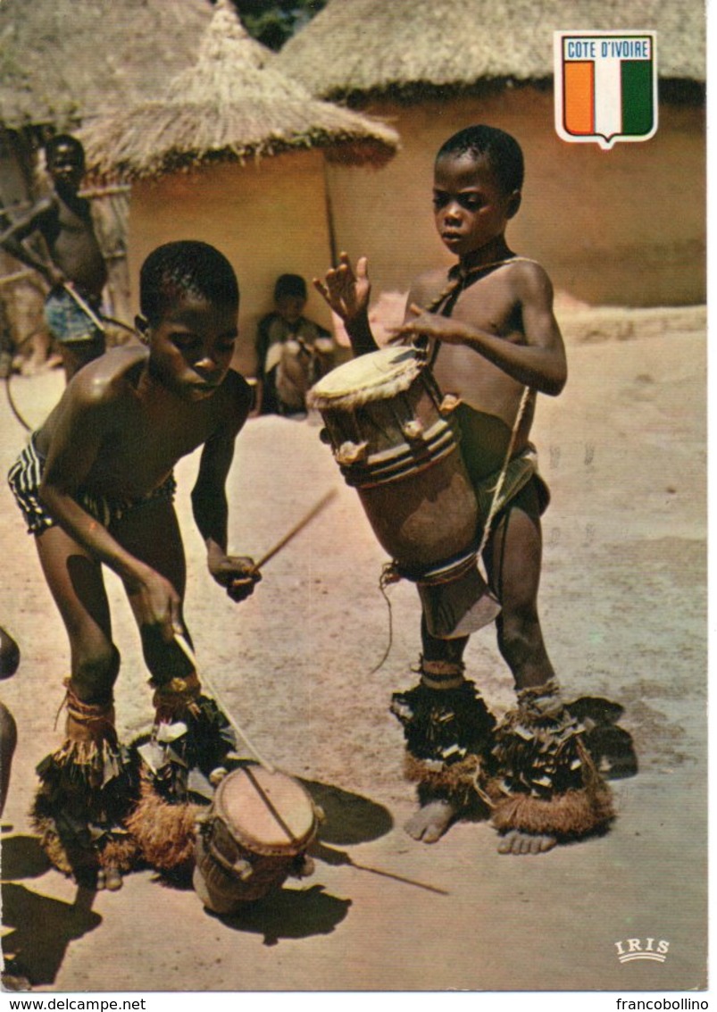 COTE D'IVOIRE - JEUNE MUSICIENS BAOULE' - Costa D'Avorio