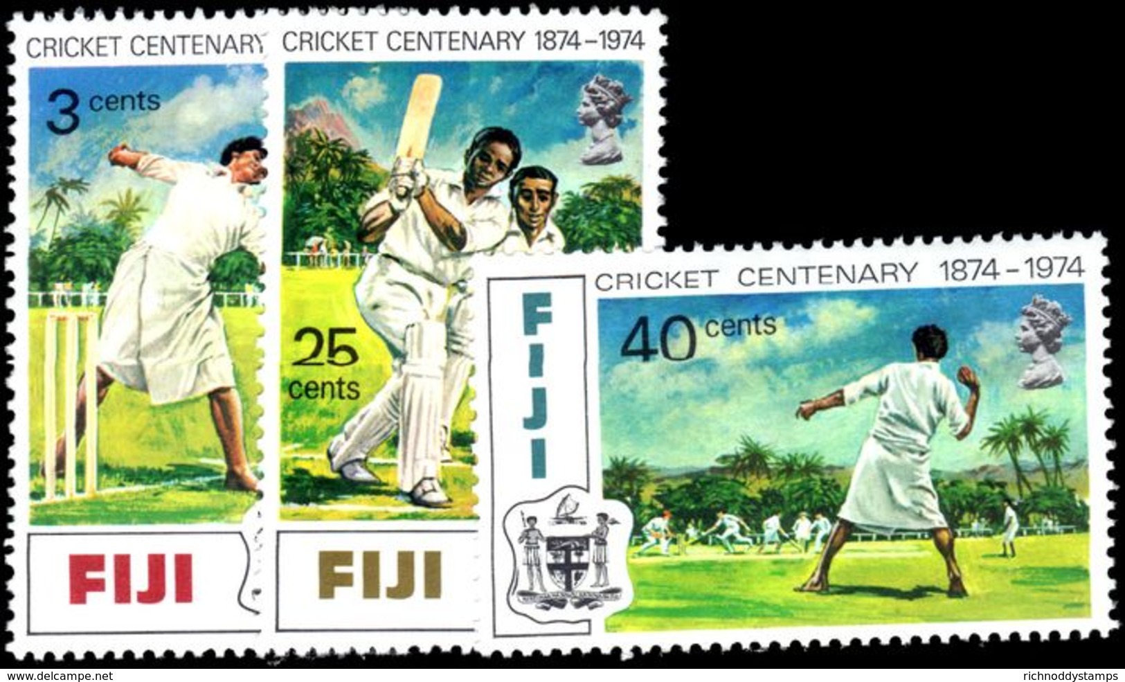 Fiji 1974 Cricket Unmounted Mint. - Fiji (1970-...)