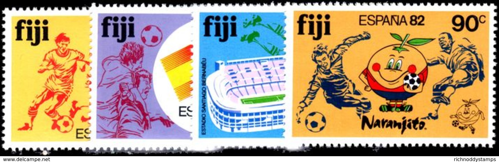 Fiji 1982 World Cup Football Unmounted Mint. - Fiji (1970-...)