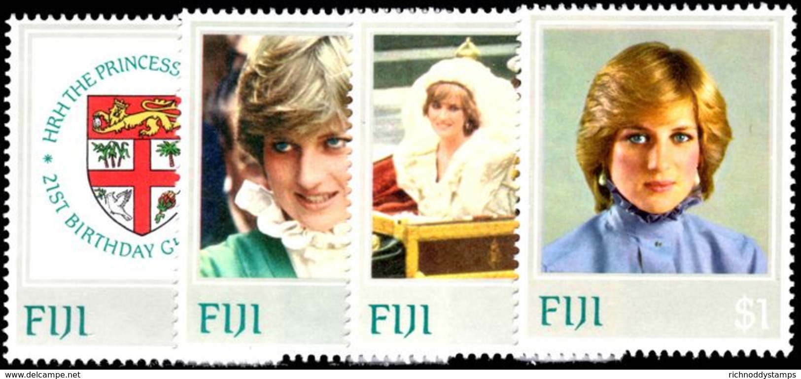 Fiji 1982 Princess Diana Unmounted Mint. - Fiji (1970-...)